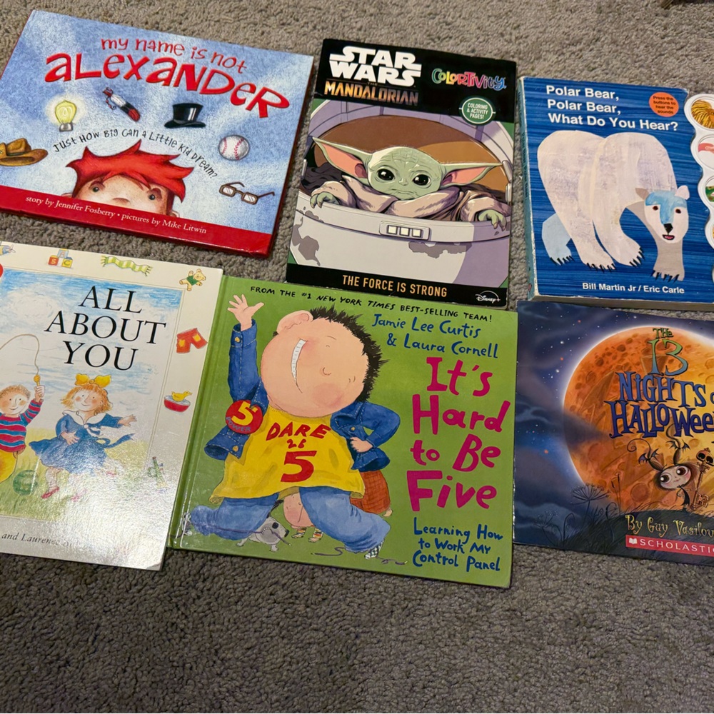 Children's Book Collection - Colorful Assortment